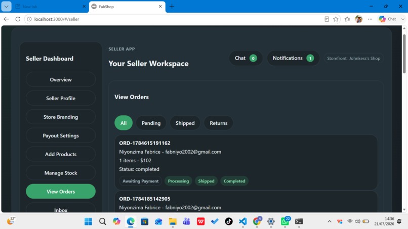 FabShop – screenshot 3