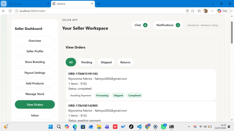 FabShop – screenshot 4