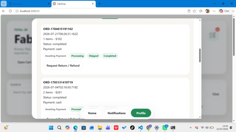 FabShop – screenshot 5