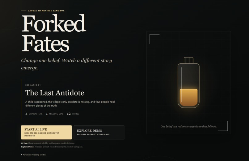 Forked Fates – screenshot 2