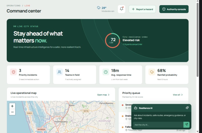 UrbanResilience AI – screenshot 1
