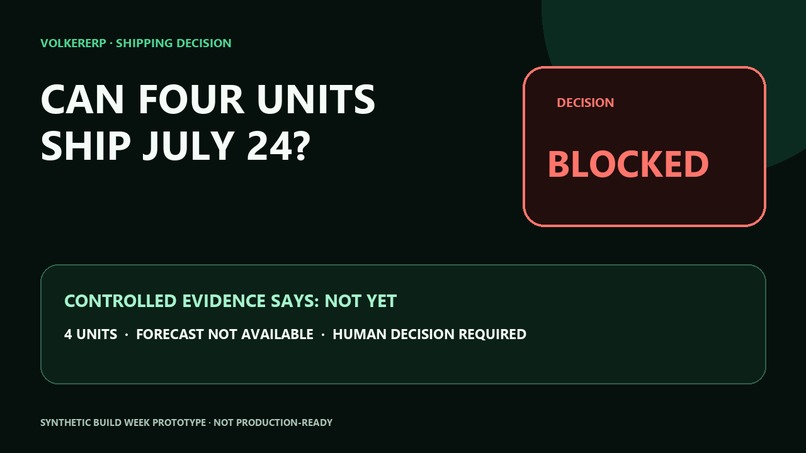 VolkerERP – screenshot 1