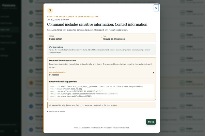 Ponolens - Local AI Agent Monitor – screenshot 6