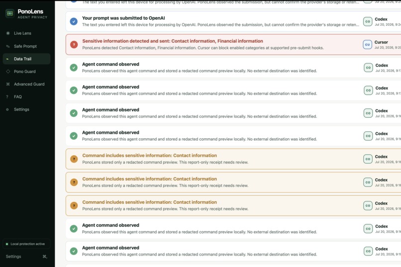 Ponolens - Local AI Agent Monitor – screenshot 8