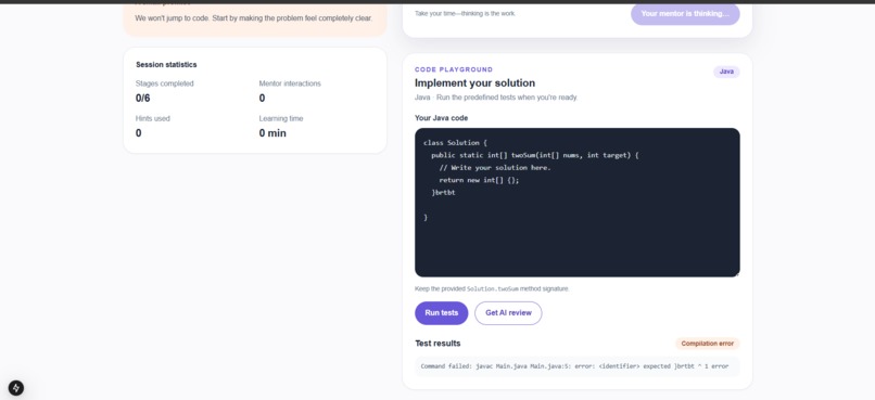 Code Compile: Think before, you code. – screenshot 2