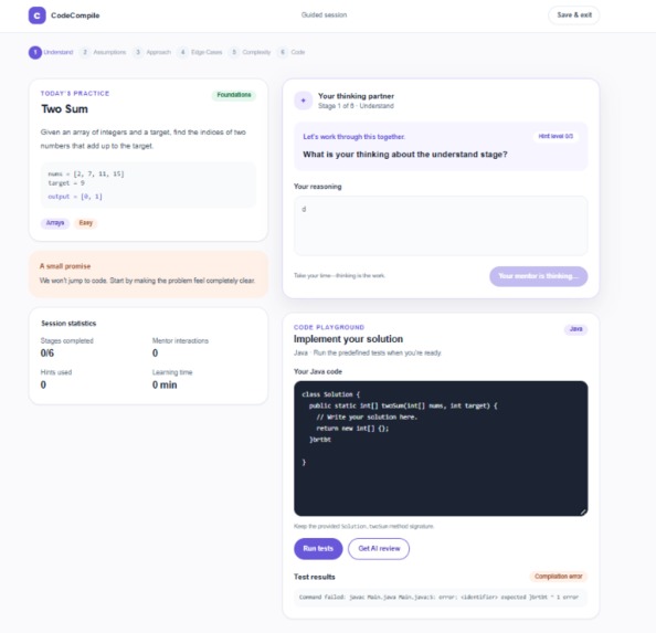 Code Compile: Think before, you code. – screenshot 3