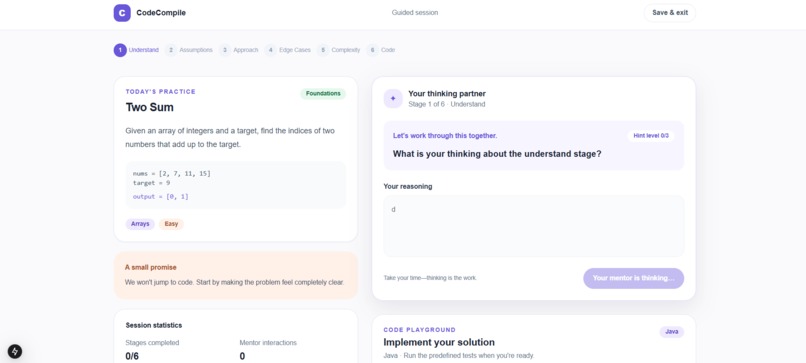 Code Compile: Think before, you code. – screenshot 4
