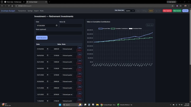 Perfii the Customizable Budgeting App – screenshot 4