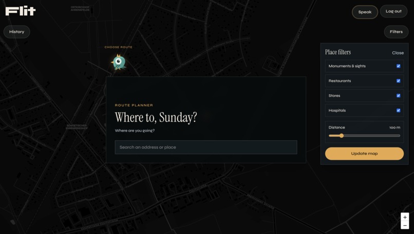 Flit: Your Virtual Tour Guide – screenshot 1