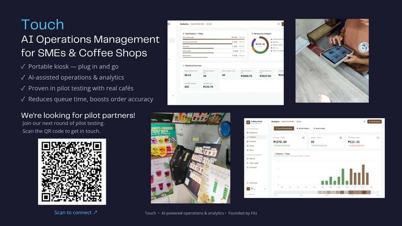 E-Menu Portal: AI Operations Management Platform – screenshot 1