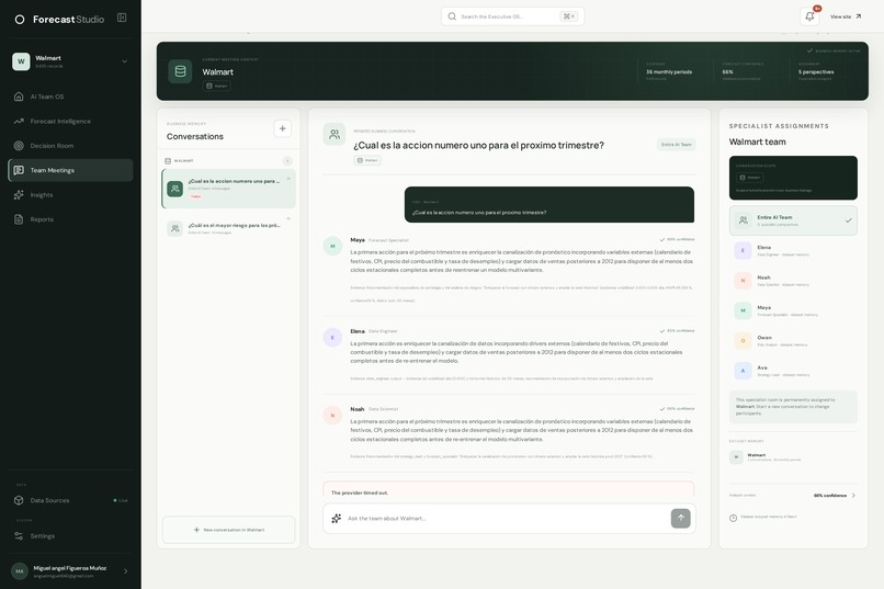 AI Forecast Studio – screenshot 4