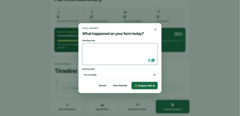 CropPassport AI – screenshot 4