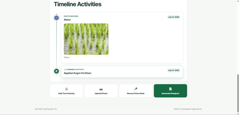 CropPassport AI – screenshot 5