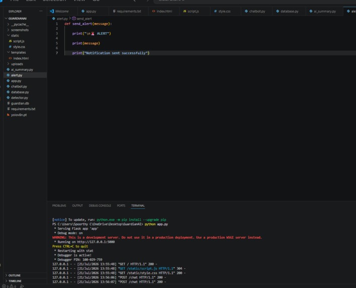 GuardianAI – screenshot 2