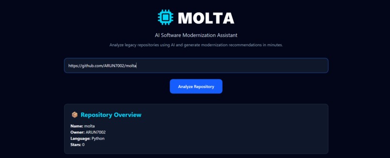 MOLTA – screenshot 1