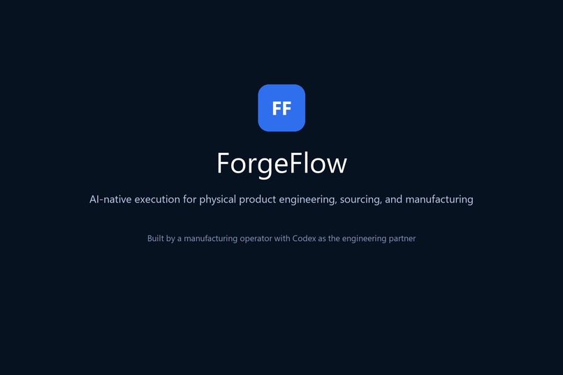 ForgeFlow – screenshot 1