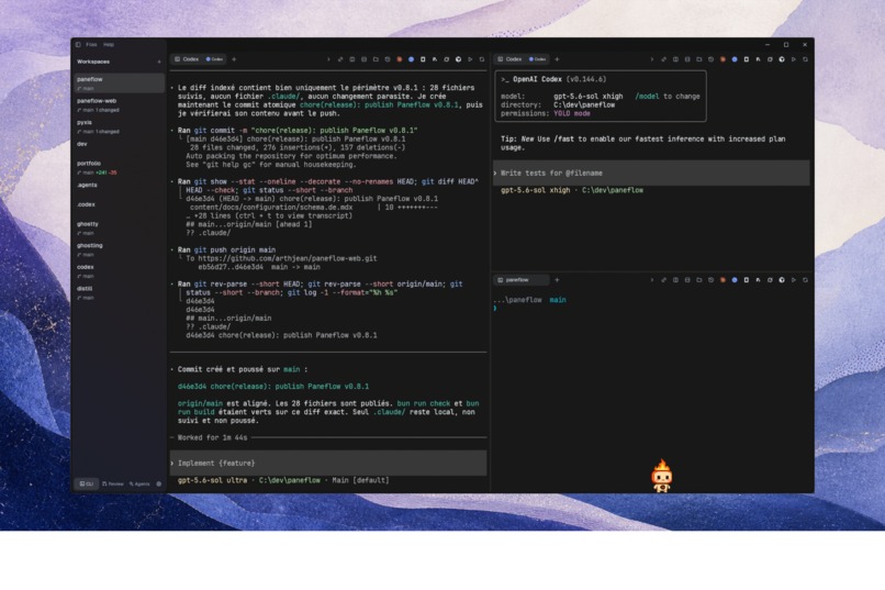 Paneflow – screenshot 1