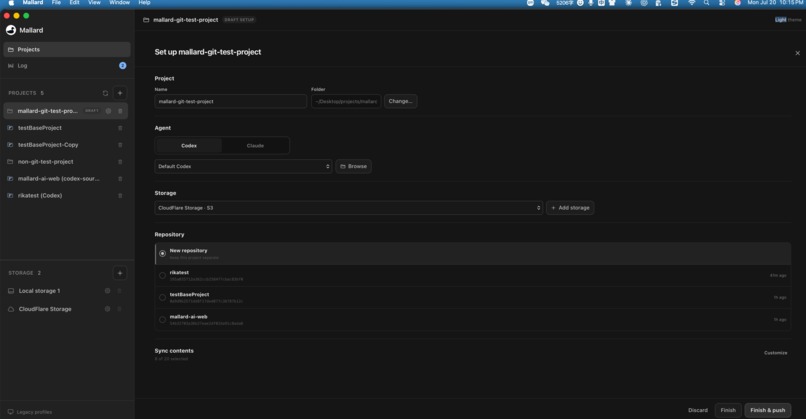 Mallard - Github for AI Agents – screenshot 2