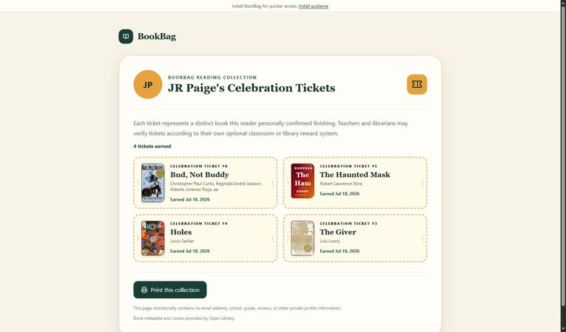 BookBag – screenshot 7