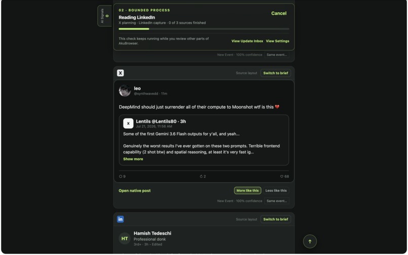 AkuBrowser – screenshot 3