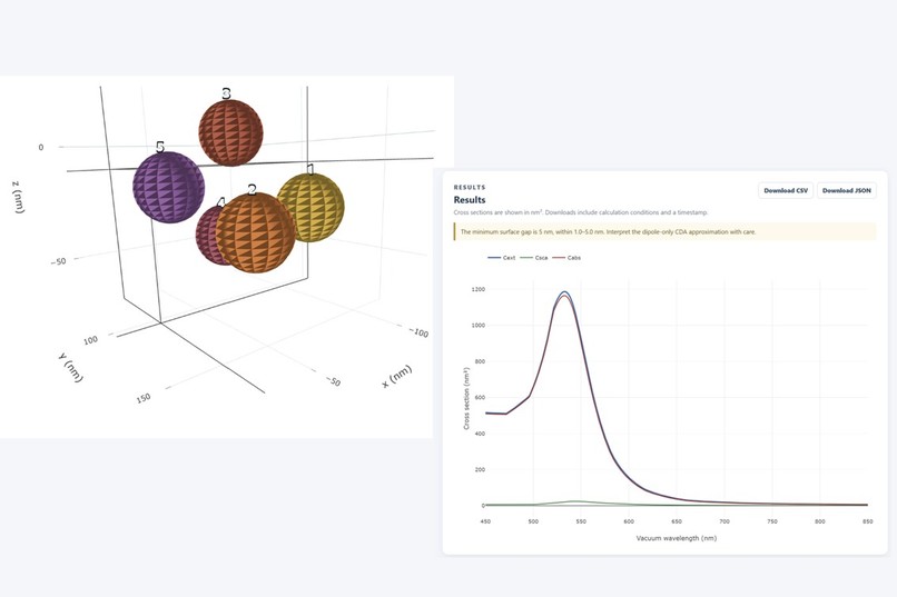 Plasmonic Coupling Simulator – screenshot 1
