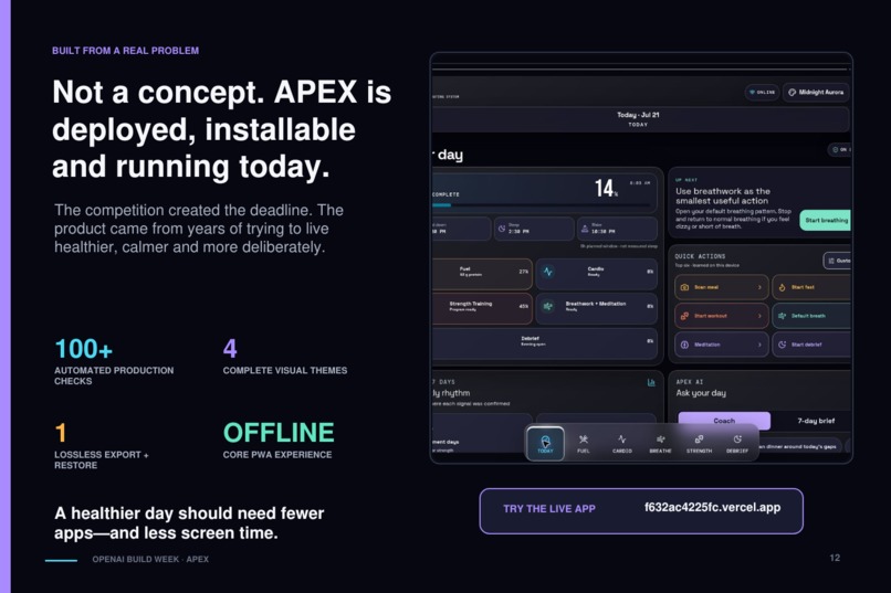 APEX – screenshot 5