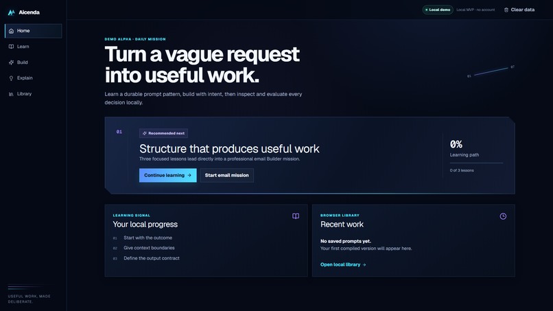 Aicenda – screenshot 1