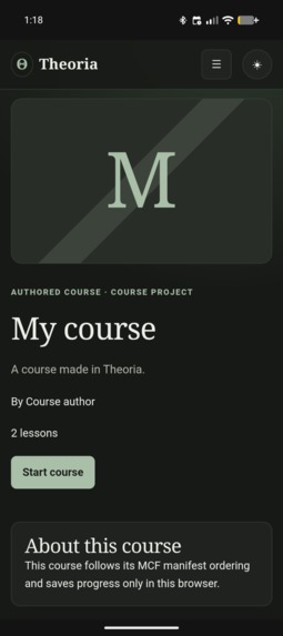 MCF and Theoria – screenshot 1