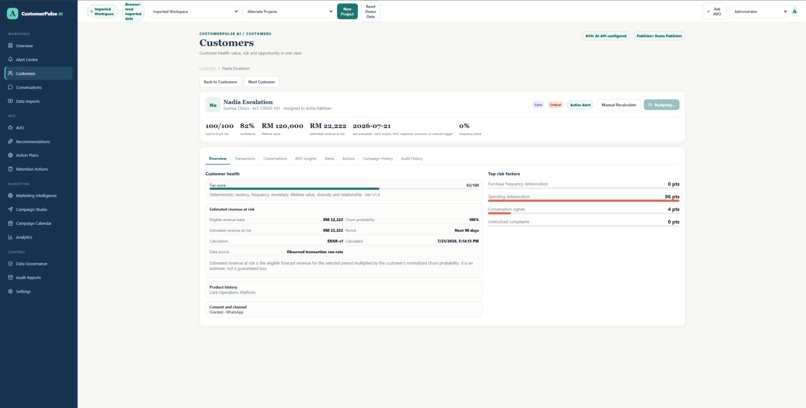 CustomerPulse AI – screenshot 8