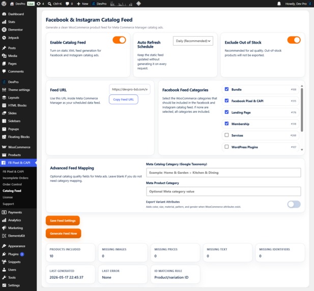 Facebook Pixel & CAPI for WooCommerce – screenshot 2