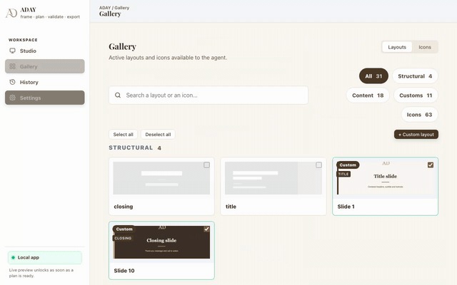 ADAY – screenshot 1