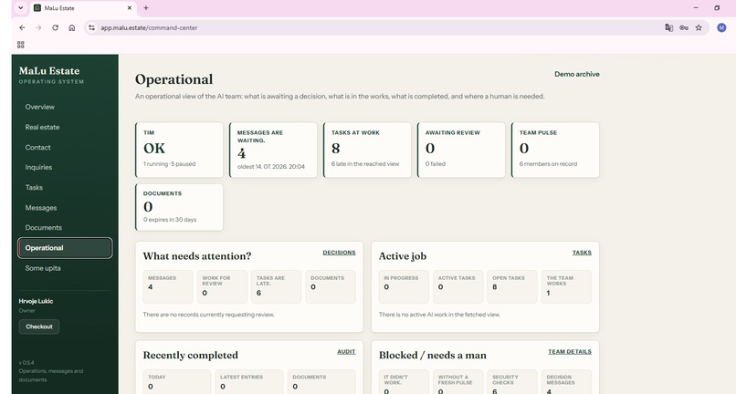 MaLu Estate AI Agency OS – screenshot 6