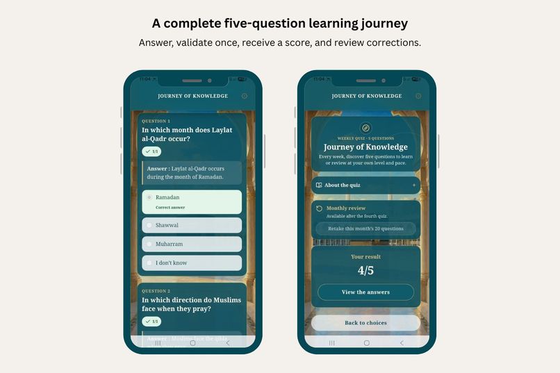 Ma Foi Islamique — Guided Faith Learning – screenshot 2
