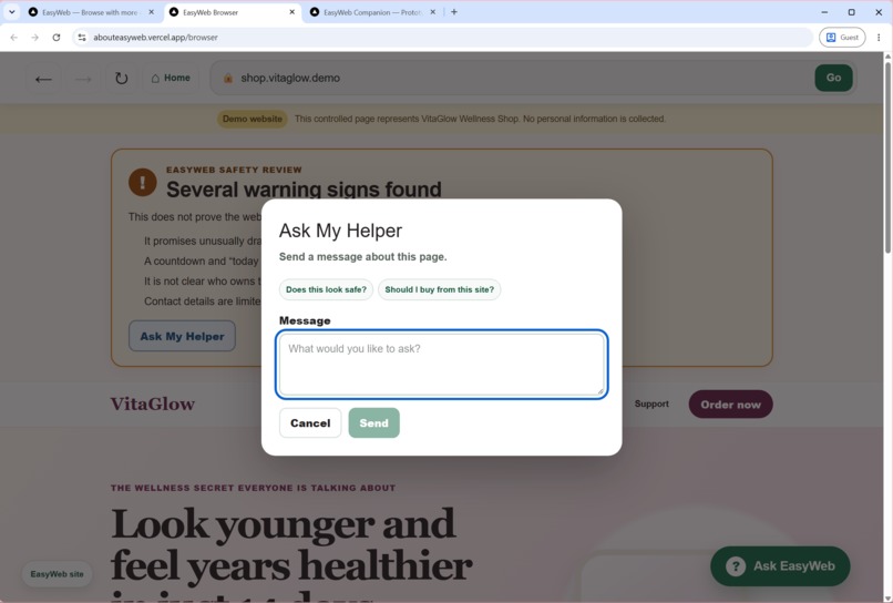 EasyWeb – screenshot 7