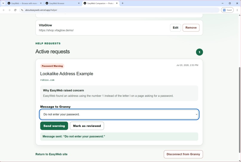 EasyWeb – screenshot 8