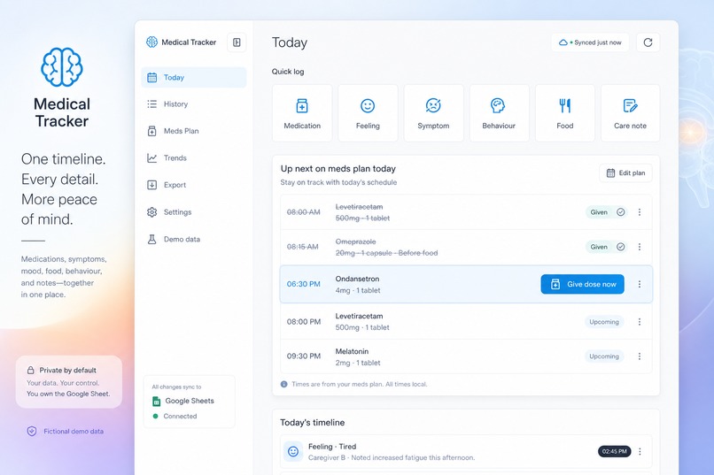 Medical Tracker – screenshot 2