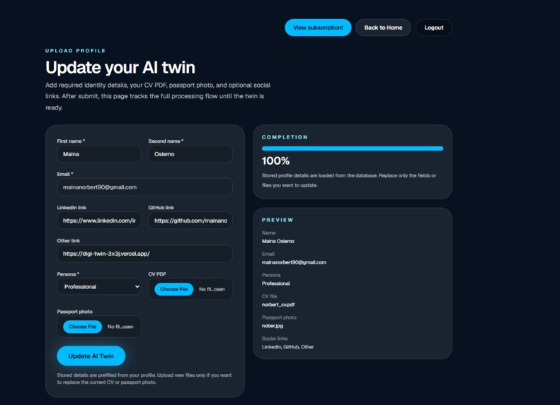Chat Me AI – screenshot 1