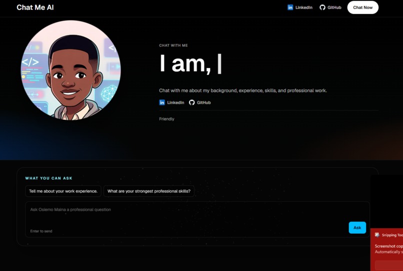 Chat Me AI – screenshot 2