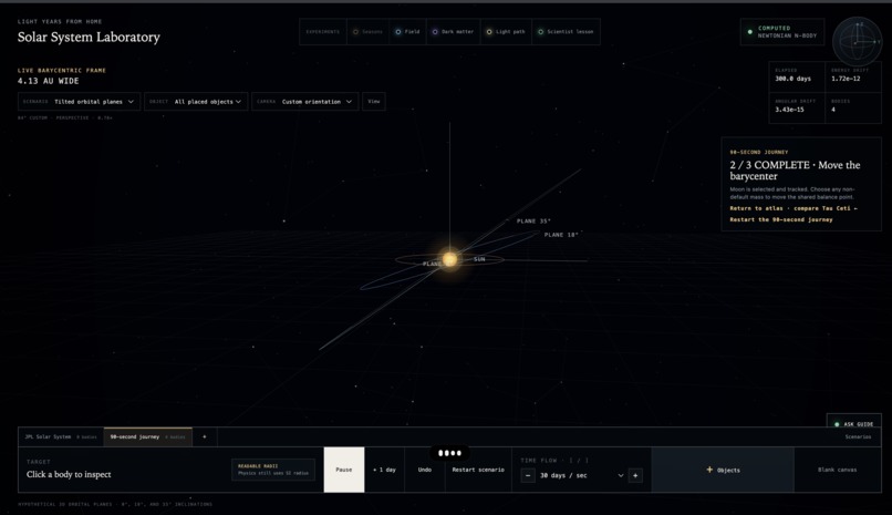 Light Years from Home: Spacetime Lab – screenshot 2