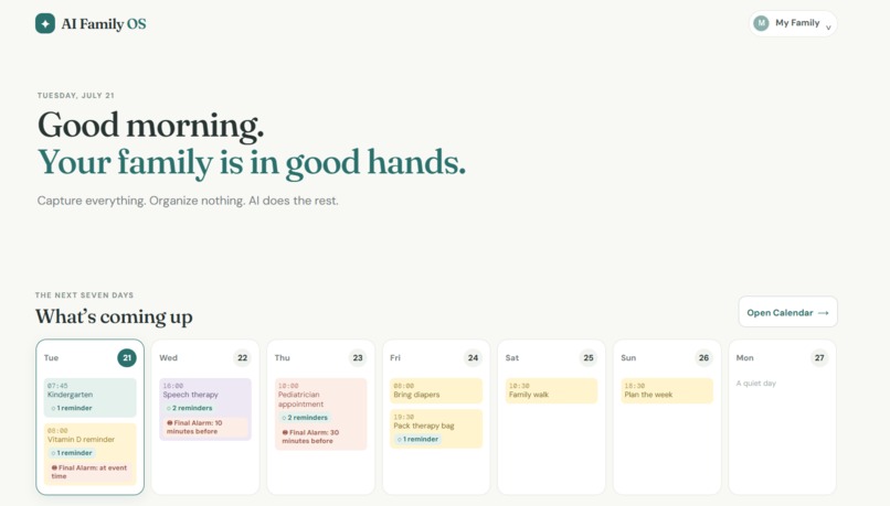 AI Family OS – screenshot 5