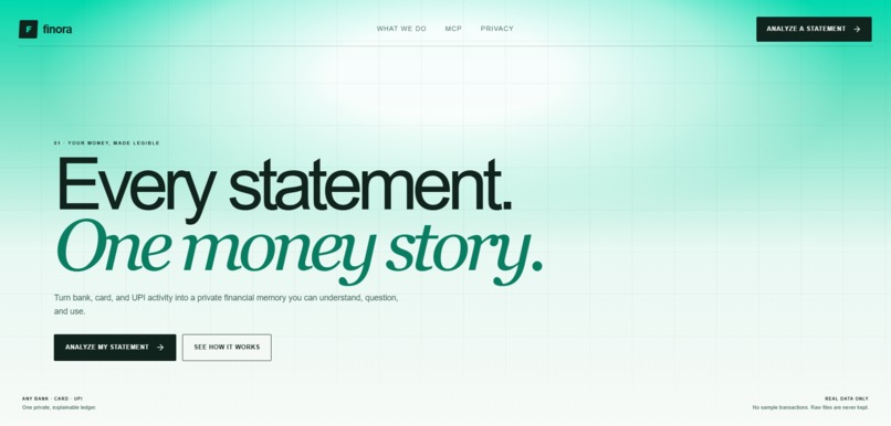 Finora – screenshot 1