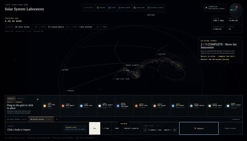 Light Years from Home: Spacetime Lab – screenshot 4