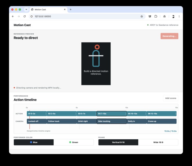 Motion Cast – screenshot 1
