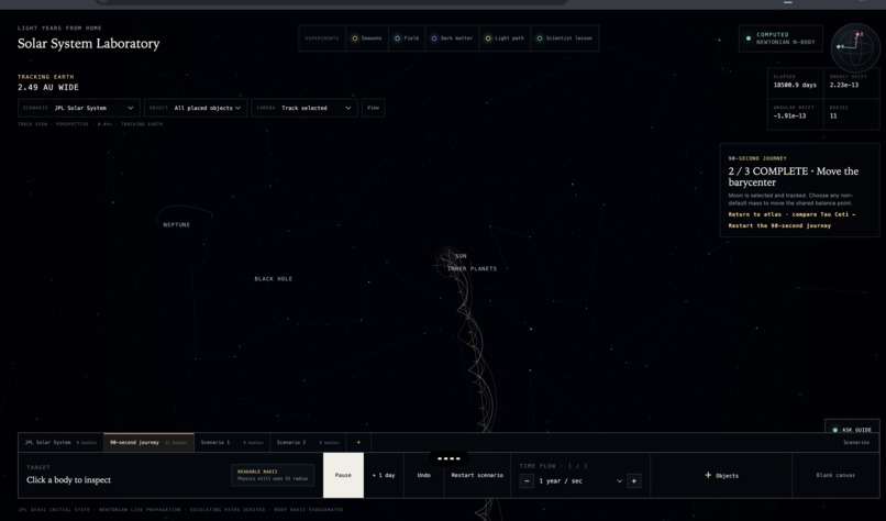 Light Years from Home: Spacetime Lab – screenshot 8