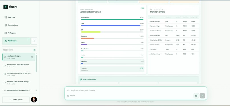 Finora – screenshot 4