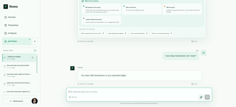 Finora – screenshot 5