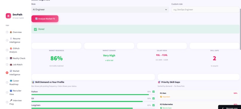 DevPath AI – screenshot 5
