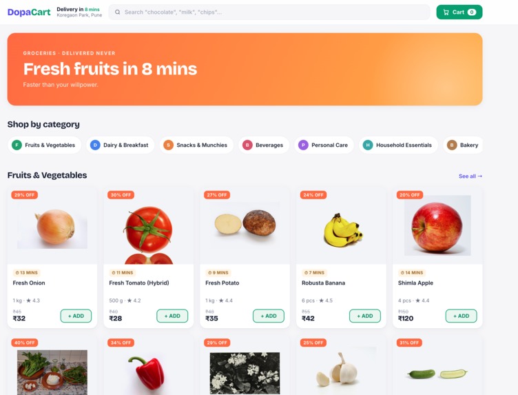 Dopa Cart – screenshot 1