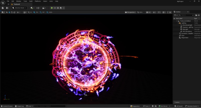 Unreal Engine Visual Effects Designer for AI Game Developers – screenshot 1