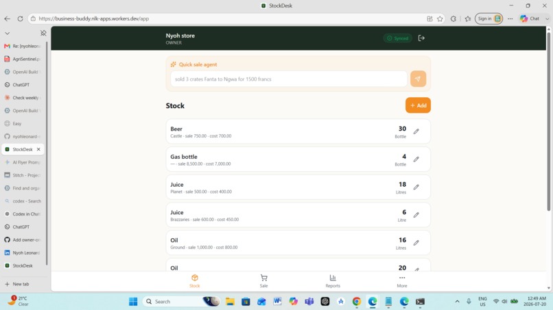 StockDesk Copilot – screenshot 1